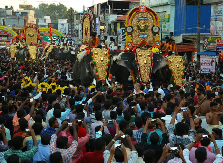 Thazhuthala Gajolsavam photo 2